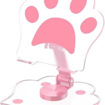 Cute cat paw phone holder