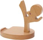 Wooden phone stand