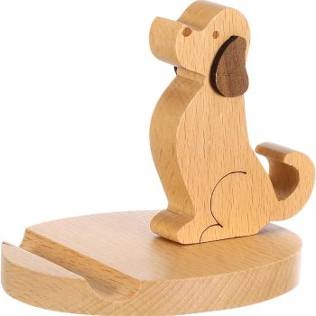 Cute puppy-shaped base