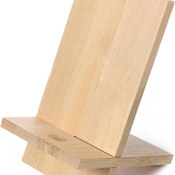 Bamboo phone stand
