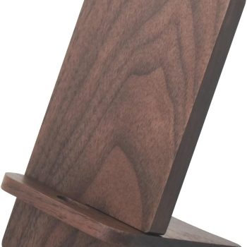 Solid wood phone stand