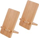 Bamboo phone stand