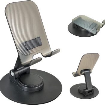 Foldable desktop phone stand