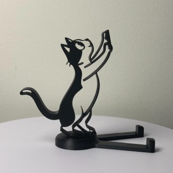 Cute cat phone holder